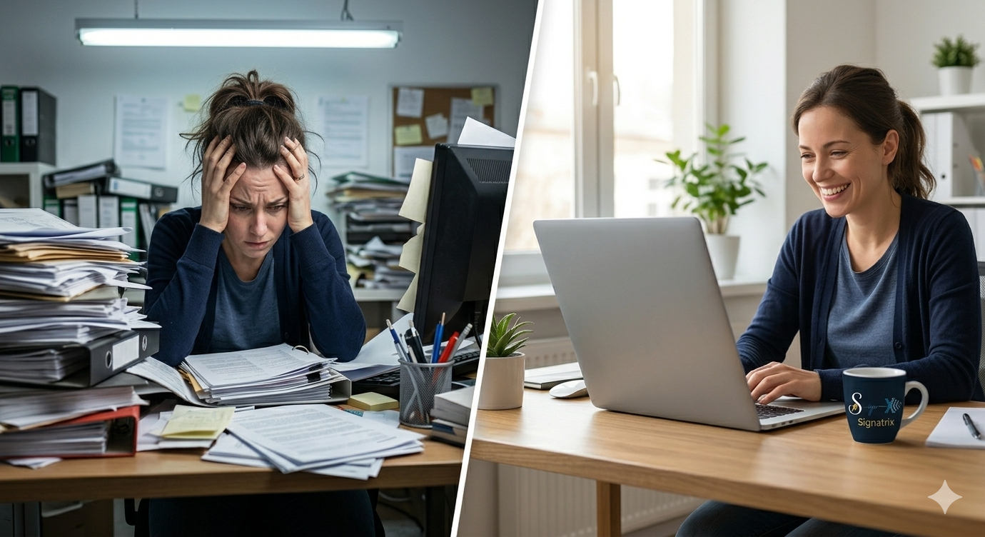 Înainte și după Signatrix